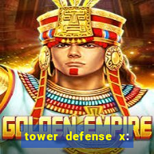 tower defense x: beta codes